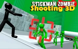 Stickman Zombie Shooting 3D - game thumbnail image