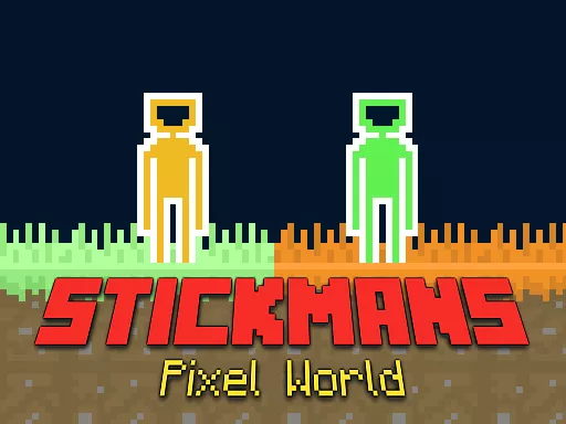 Stickmans Pixel World - game thumbnail image