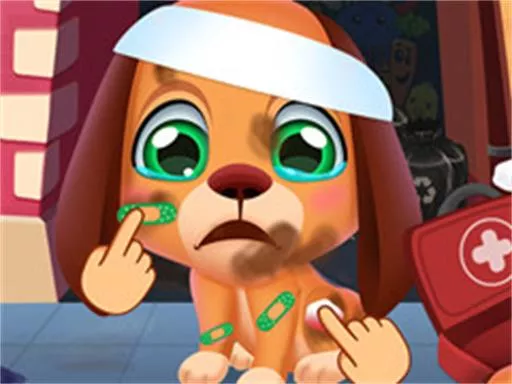 Stray Puppy Pet Care Game - game thumbnail image