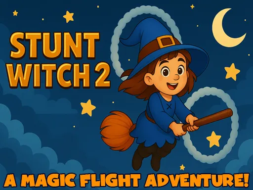 Stunt Witch 2 game thumbnail image