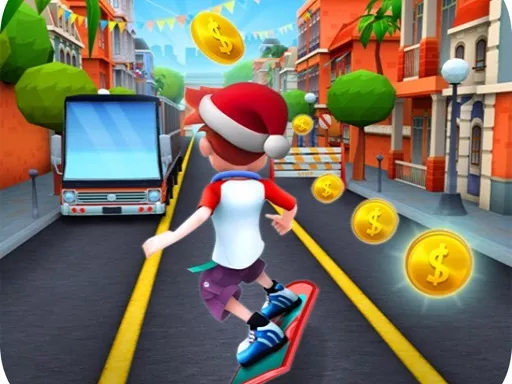 Subway Run Rush Game 3D - game thumbnail image