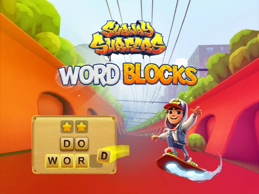 Subway Surfers Word Blocks - game thumbnail image
