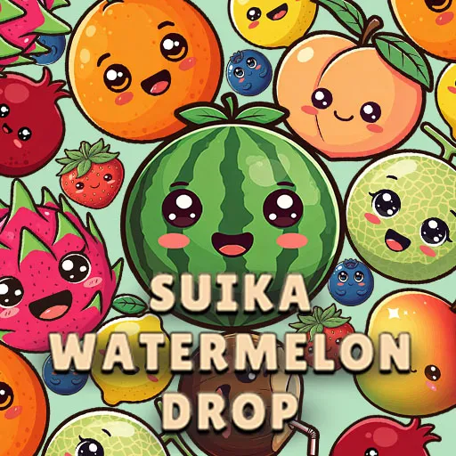 SUIKA WATERMELON DROP game thumbnail image