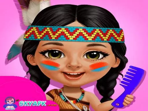 Summer Vacation Girl And Boy At Resort - game thumbnail image