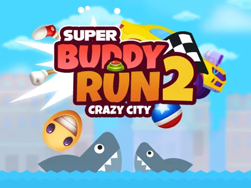 Super Buddy Run 2 Crazy City - game thumbnail image