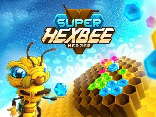 Super Hexbee Merger - game thumbnail image