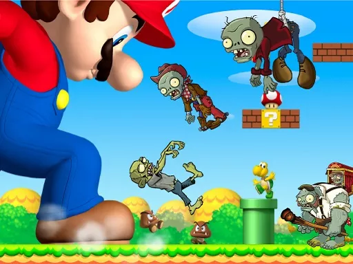Super Mario Shooting Zombie  - game thumbnail image