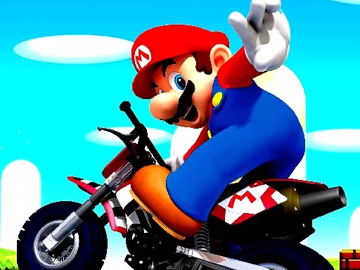 Super Mario Wheelie - game thumbnail image