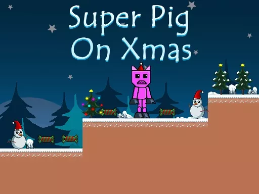 Super Pig on Xmas - game thumbnail image