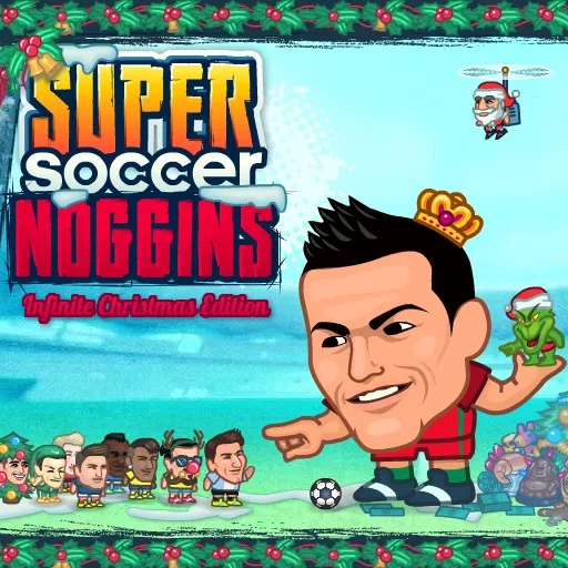 SUPER SOCCER NOGGINS - XMAS EDITION - game thumbnail image