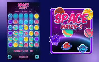 Super Space Match 3 - game thumbnail image