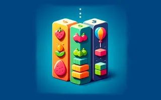 SuperArcade Fruits Spears and Cubes - game thumbnail image