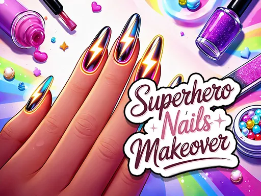 Superhero Nails Makeover - game thumbnail image