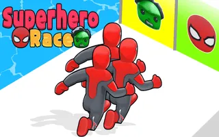 Superhero Race - game thumbnail image