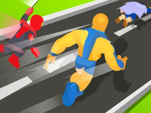 Superhero Transform Change Race game thumbnail image