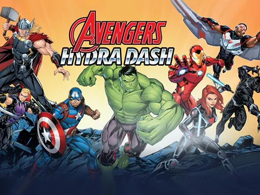 Superheroes : Avengers Hydra Dash - game thumbnail image
