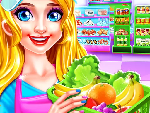 Supermarket Girl Cleanup - game thumbnail image