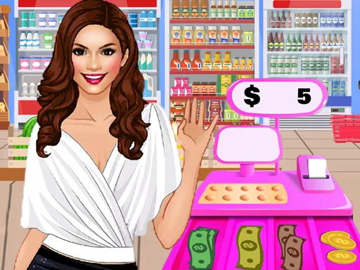 Supermarket Grocery Shopping Game - game thumbnail image