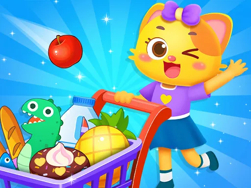 Supermarket Shopping For Kids - game thumbnail image