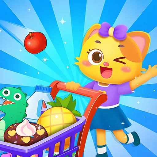 Supermarket Shopping For Kids game thumbnail image