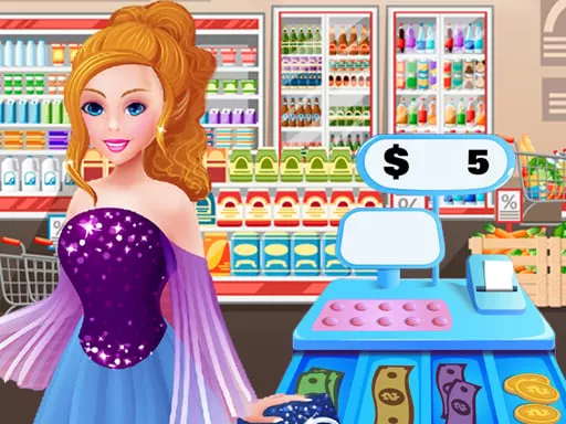 Supermarket Shopping Girls Game - game thumbnail image