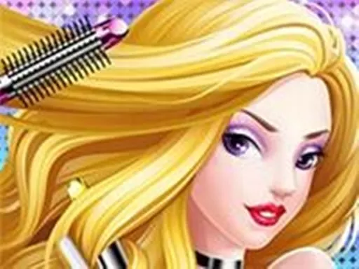 Superstar Hair Salon - Super Hairstylist - game thumbnail image