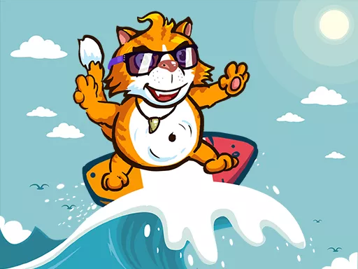 Surfer Cat - game thumbnail image