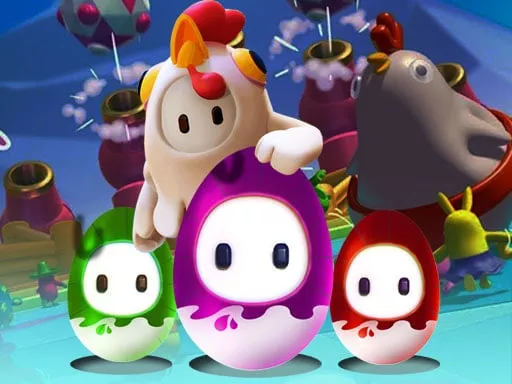 Surprise Egg Fall Toys - game thumbnail image