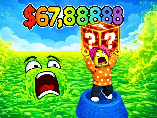 Survive Lava for Brainrots! - game thumbnail image