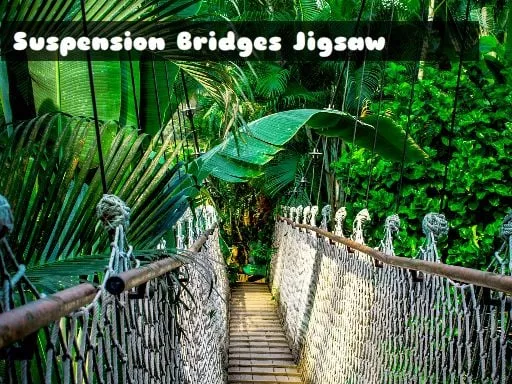 Suspension Bridges Jigsaw - game thumbnail image