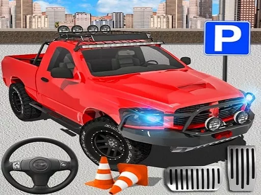 SUV Car City Parking Simulator - game thumbnail image