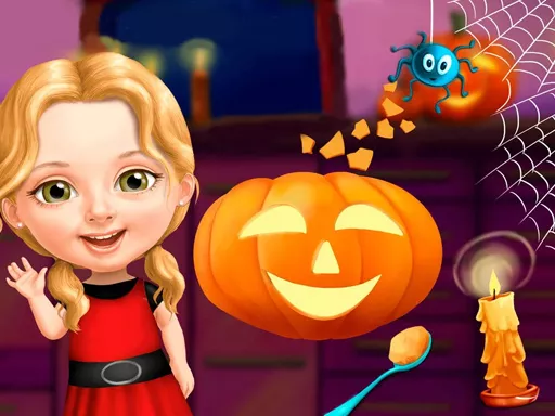 Sweet Baby Girl Halloween - game thumbnail image