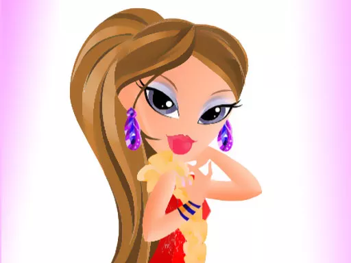 Sweet Bratz Dressup - game thumbnail image