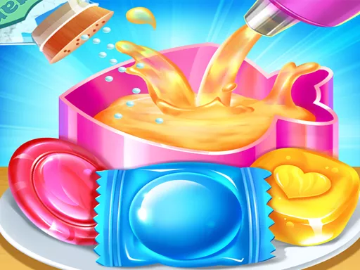 Sweet Candy Maker - Lollipop &amp; Gummy Candy Game - game thumbnail image