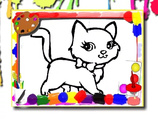 Sweet Cats Coloring - game thumbnail image