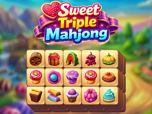 Sweet Triple Mahjong - game thumbnail image