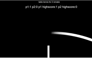 Table Tennis for 2 Remake - game thumbnail image