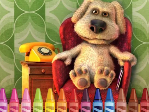 Talking Ben Coloring - game thumbnail image