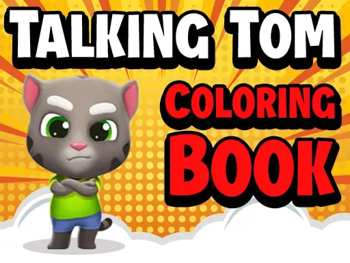 Talking Tom Coloring Books game thumbnail image