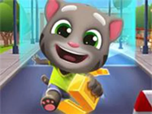 Talking Tom Gold Run Online - game thumbnail image
