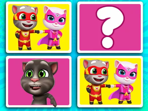 Talking Tom Match Up - game thumbnail image