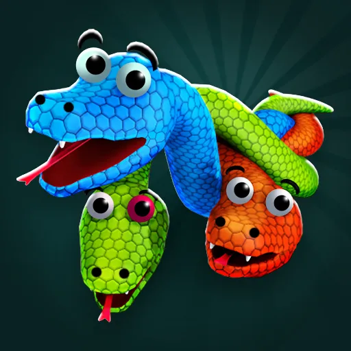 Tangled Snakes - Sort Puzzle game thumbnail image