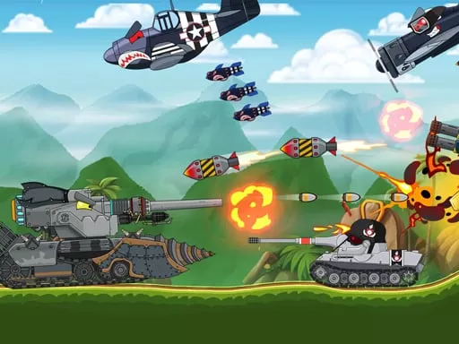 Tank Battle Tank War - game thumbnail image