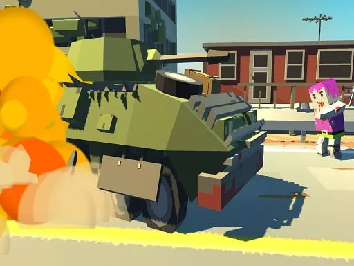 Tank Smash Zombie Highway - game thumbnail image