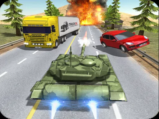 Tank Traffic Racer Game Tank Traffic Racer Game - game thumbnail image