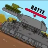Tanks 2D Battle with Ratte