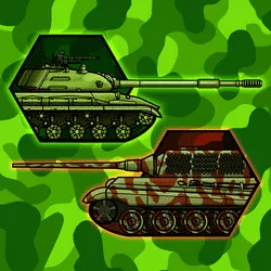 Tanks 2D War and Heroes - game thumbnail image