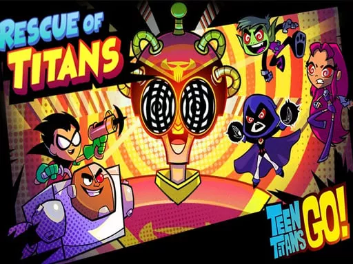 Teen Titans Go : Rescue of Titans - game thumbnail image