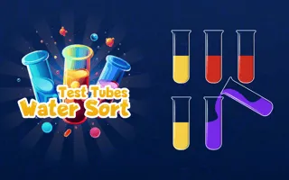 Test Tubes. Water Sort - game thumbnail image