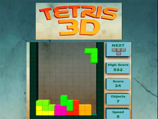 Tetris 3D - game thumbnail image